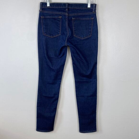 J Brand Mid Rise Skinny Jeans Daphne‎ Indigo Dark Wash Denim Cotton Size 28 - Picture 5 of 11